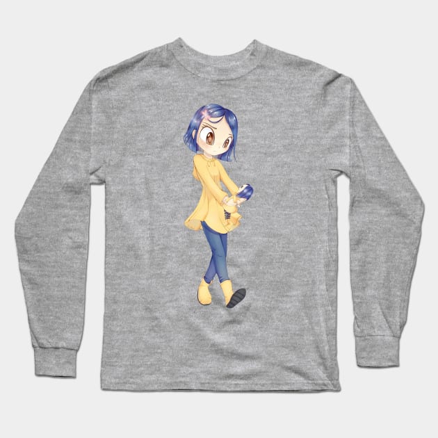 Coraline Long Sleeve T-Shirt by PatchNpaw